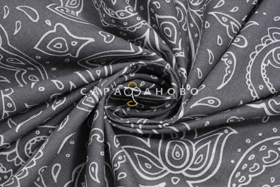 Ткань Бязь 150 см 120 гр рис. 228в8 Турецкие огурцы