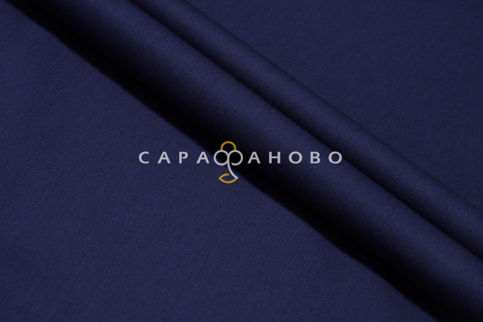 Ткань Саржа 150 см 240 гр/м2 №269 Синий