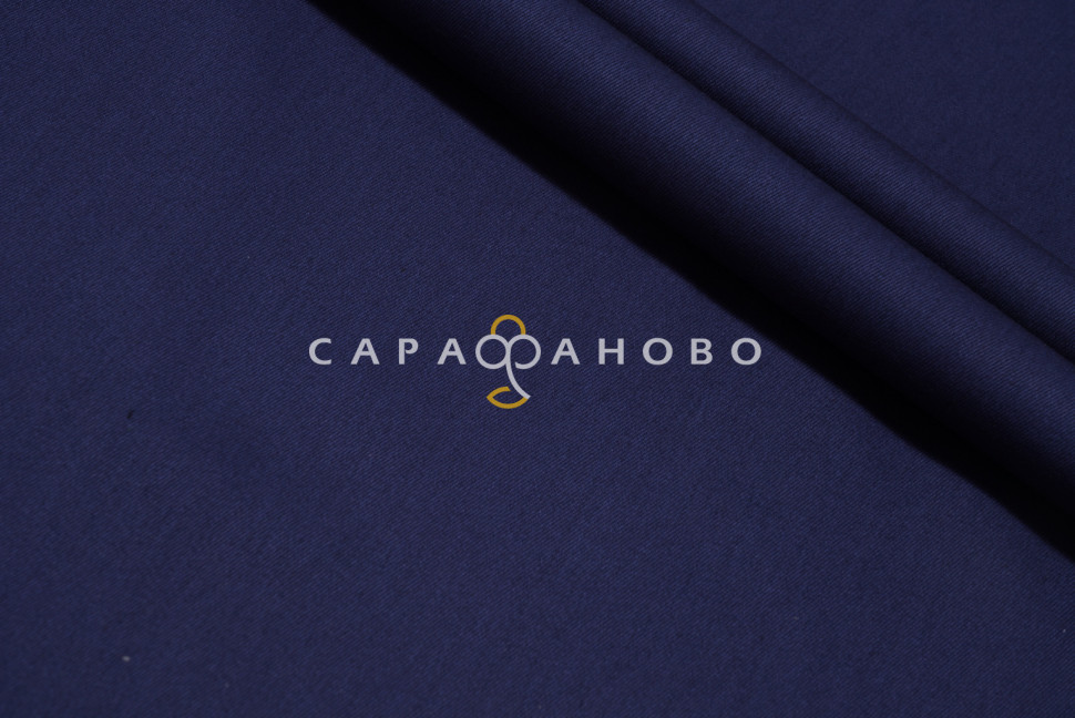 Ткань Саржа 150 см 240 гр/м2 №269 Синий