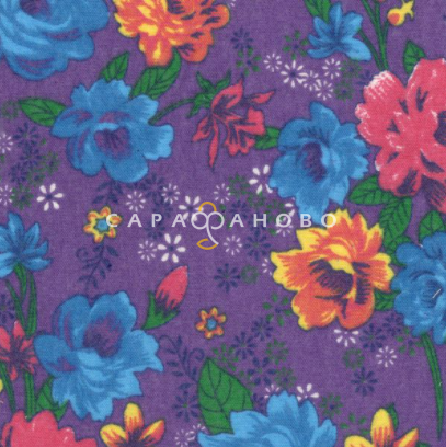 Фланель халатная рис.412-2п