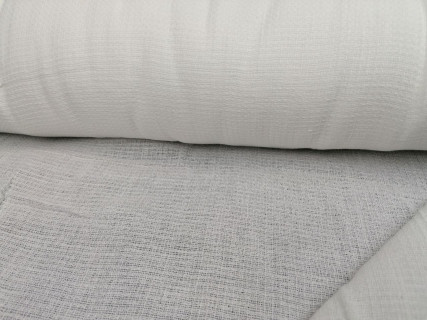 Вафельное полотно отбеленное ш. 150 см. пл.150 г/ м2