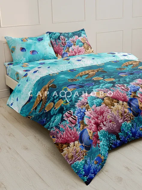 Ткань Бязь 220см 142 гр рис 21664-1