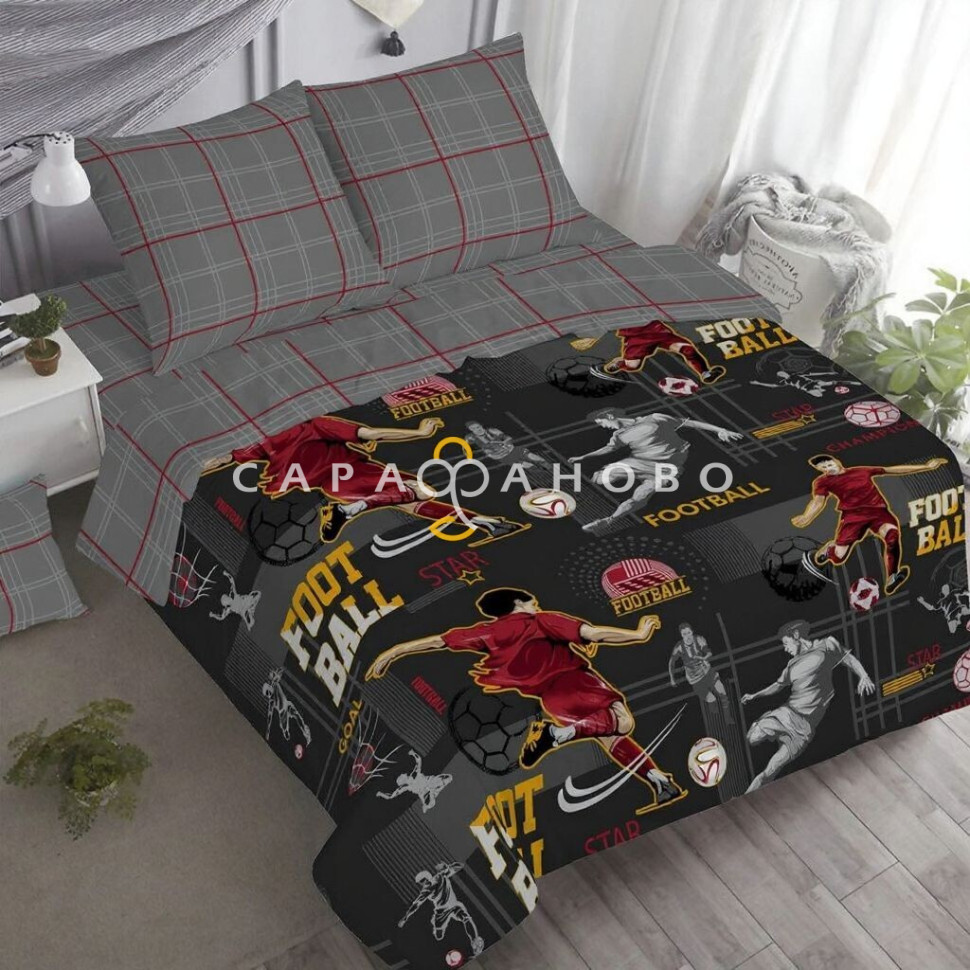 Ткань Бязь 150 см 120 гр рис Пенальти 23140-1 (основа)