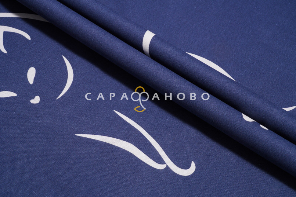 Ткань Бязь 220 см 120 гр рис 21079/1
