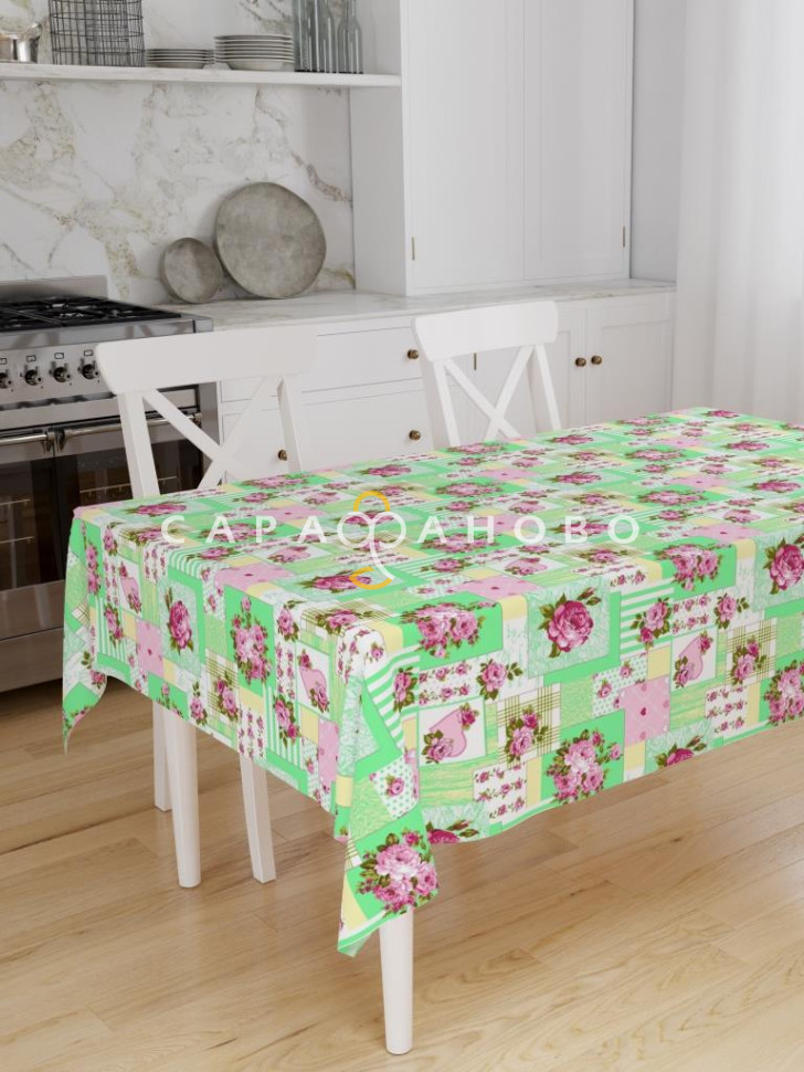 Рогожка набивная 150 см, 570-1 Пэчворк 150 +/- 10 г/м2