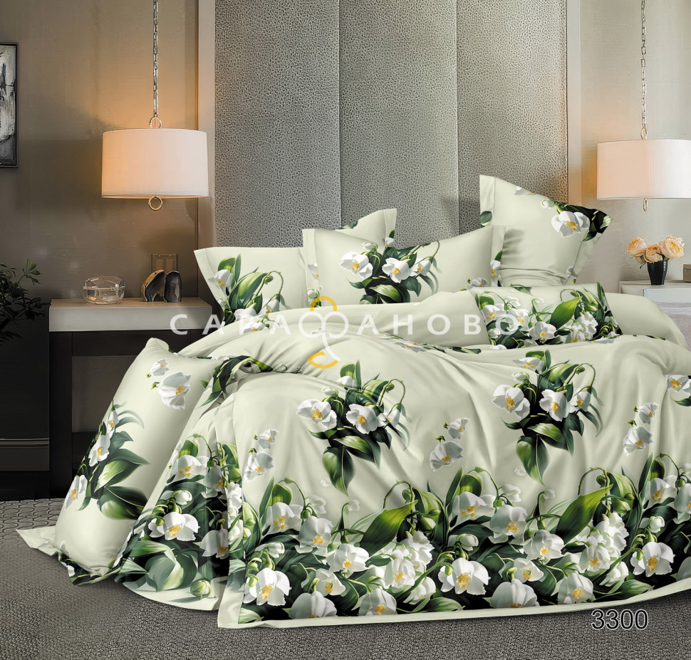 Ткань Бязь 220 см 115 гр. рис. 3300, фото 1