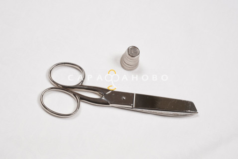 Ткань Сатин 220 см "Империал" компаньон к рис 6770 вид 1