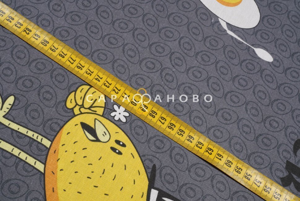 Ткань Бязь 220 см рис. 12502/1 Чикен